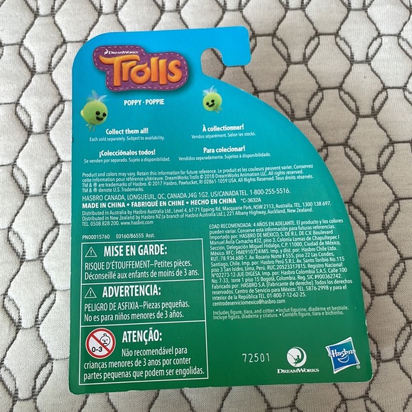 Set of 3 Dreamworks Trolls Action Figures - Picture 5 of 10